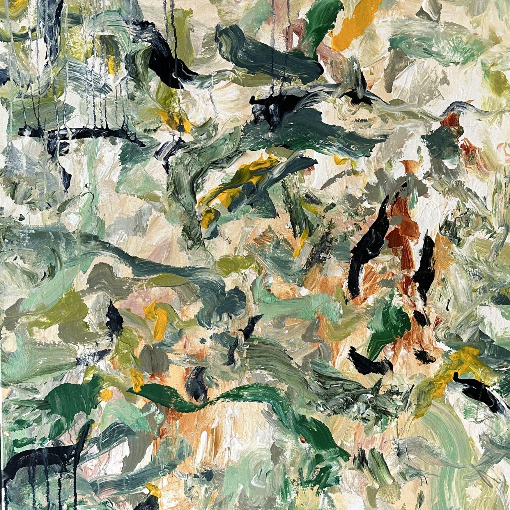 CAMPOS DE TUSCÁN, Pintura, Acrílico sobre lienzo - Painting de Darlene Watson