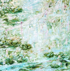Summer in Versailles, Painting, Oil on Canvas