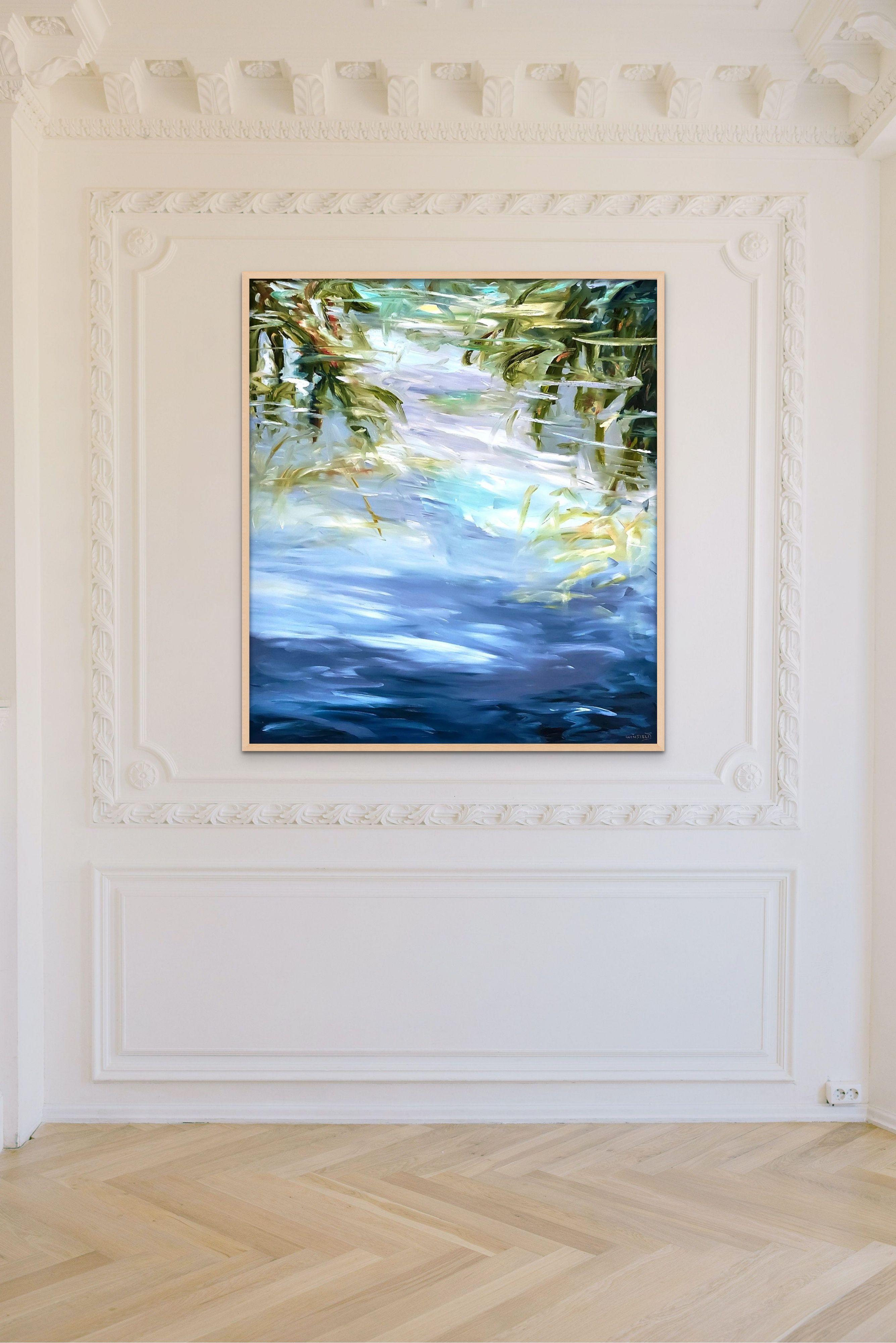 Wenn unsere Seele spricht, Gemälde, Öl auf Leinwand (Impressionismus), Painting, von Darlene  Winfield