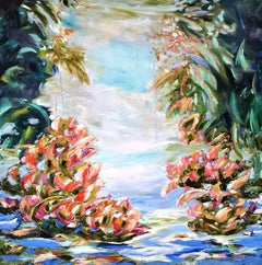 Across the Pond, Painting, Oil on Canvas