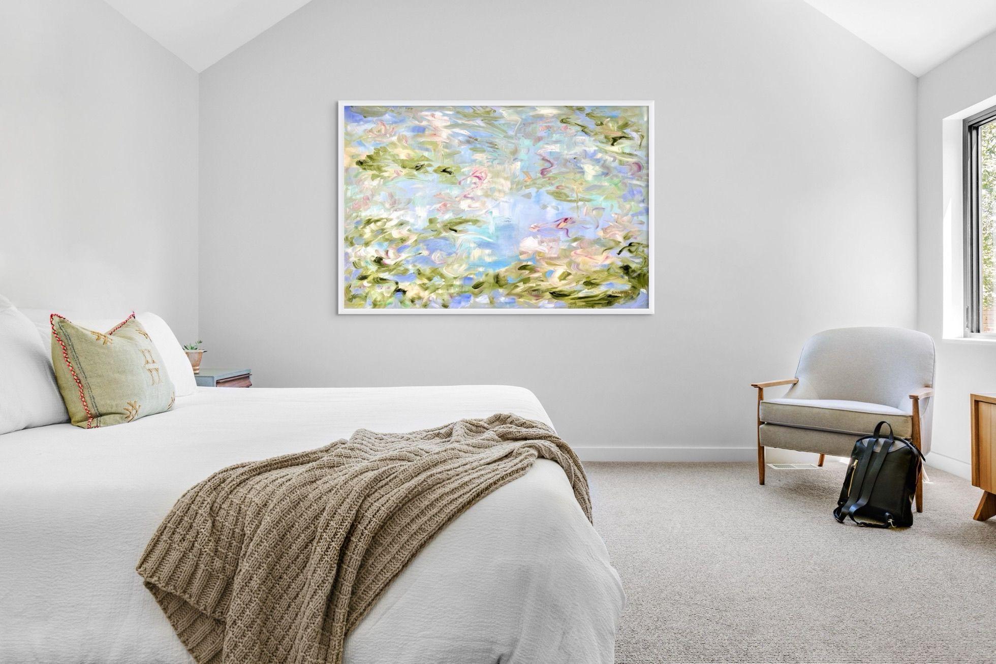 Ripples, Gemälde, Öl auf Leinwand (Impressionismus), Painting, von Darlene Winfield