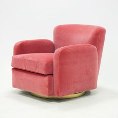 Darling Armchair with Ruby Velvet Fabric