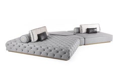 21st Century Darlington.2 Sofa in Leather by Roberto Cavalli Home Interiors