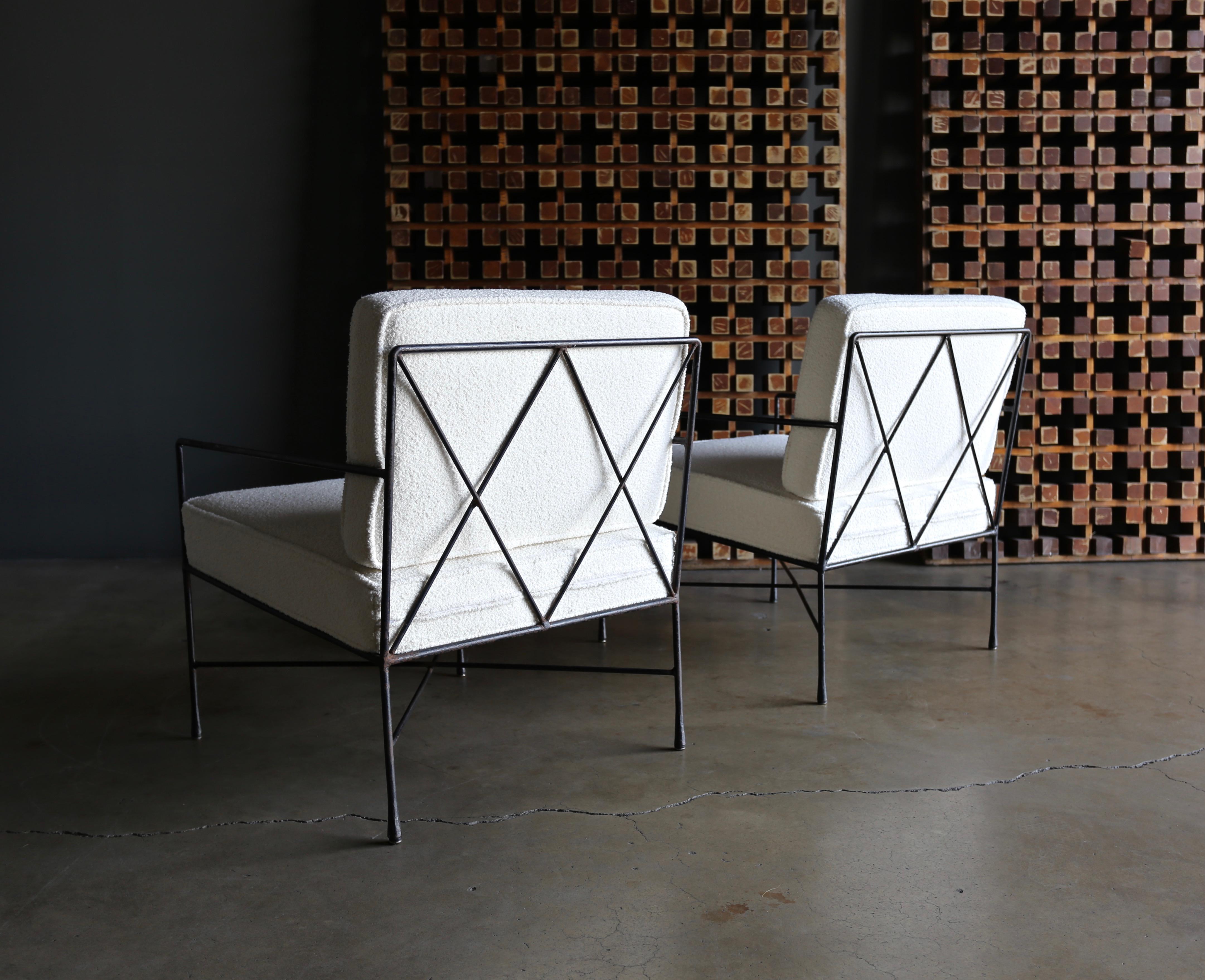 Darrell Landrum Lounge Chairs for Avard, circa 1954 In Good Condition In San Juan Capistrano, CA