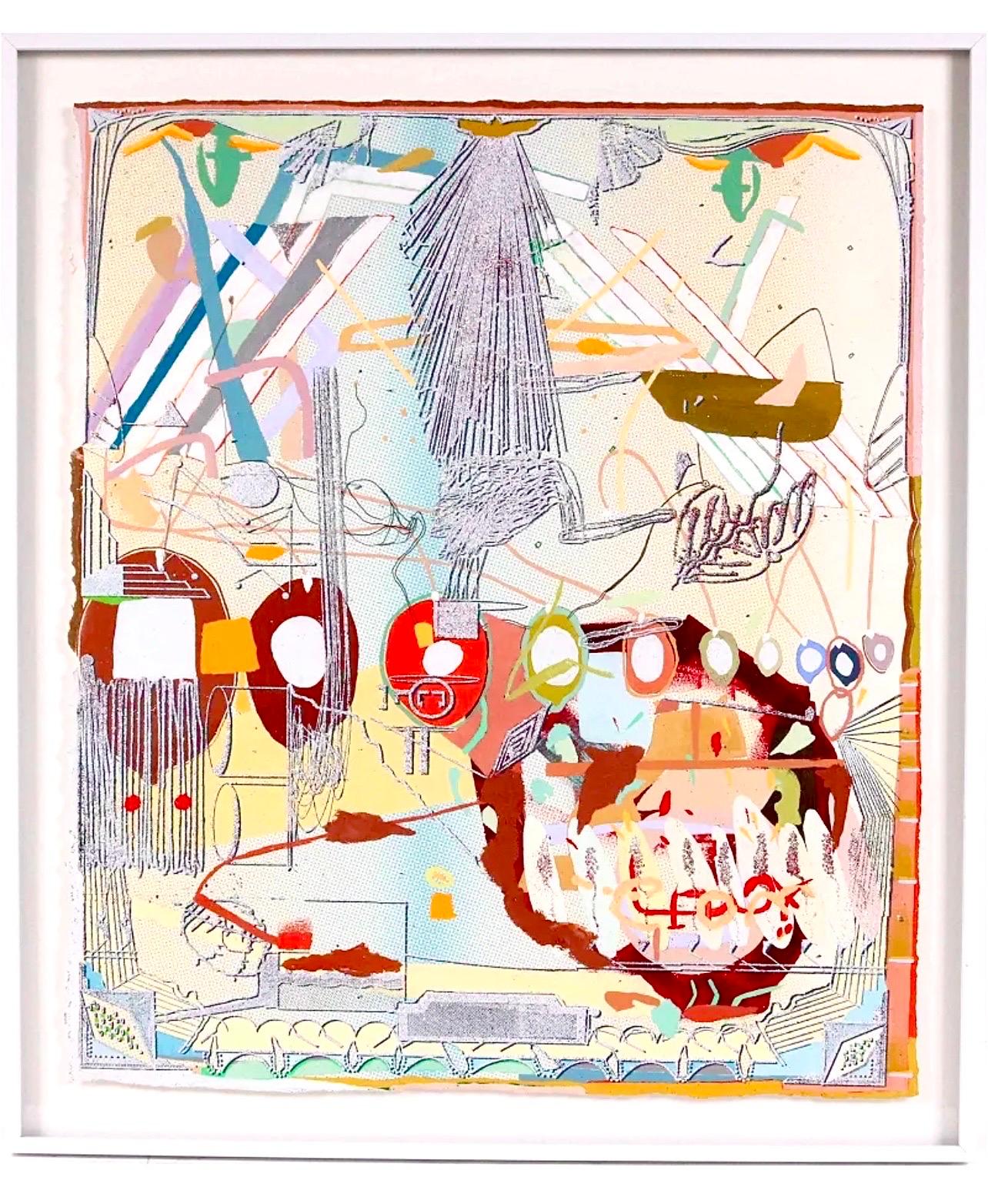 Glitter Abstract Paintings