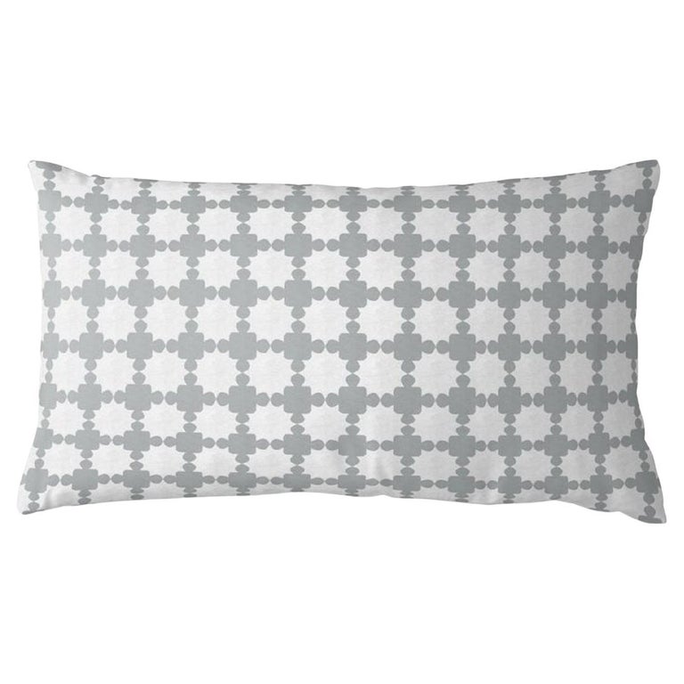 Darro Gray Lumbar Pillow For Sale at 1stDibs gray lumbar pillows