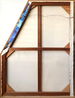 Monday's Muse, Large Abstract Nude Oil Painting by Darryl Hughto