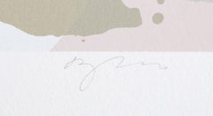 Barn Boots, Abstract Expressionist Screenprint by Darryl Hughto