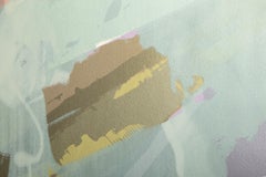 Especial Garza Azul, Serigrafía Expresionista Abstracta de Darryl Hughto