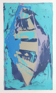 Blues Power, Abstract Print by Darryl Hughto