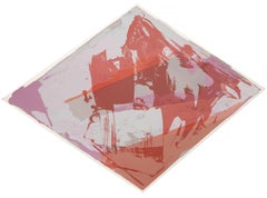 Lust, Abstract Expressionist Screenprint by Darryl Hughto