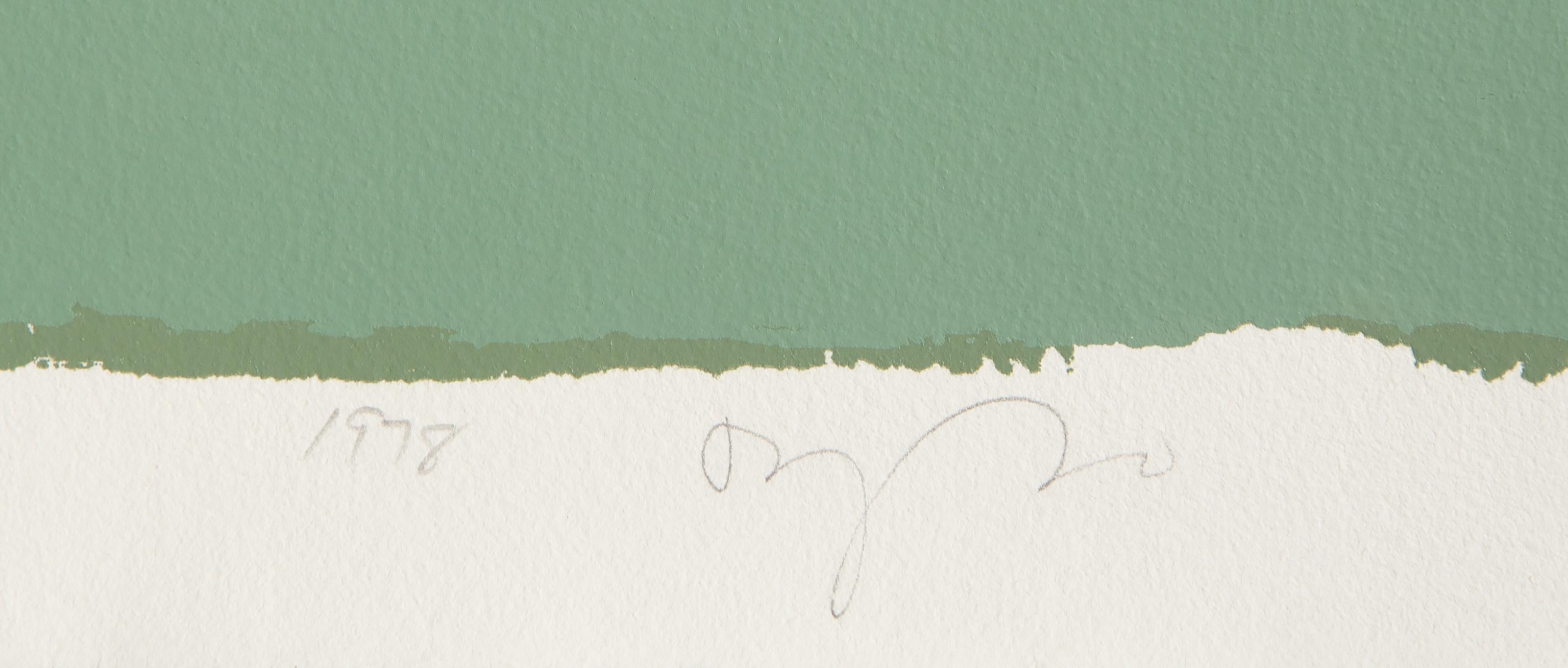 Maggie's Farm, Abstract Expressionist Screenprint by Darryl Hughto For Sale 1