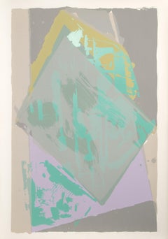 Wind Cries Mary, Abstract Expressionist Screenprint by Darryl Hughto
