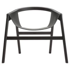 Dartagnan Black Oak Armchair by Haymann Editions