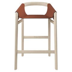 Dartagnan Sbiancata Ash Counter Stool by Haymann Editions
