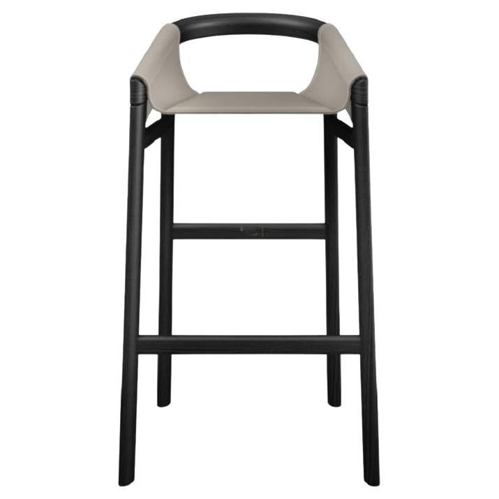 Dartagnan Tinto Ebano Ash Bar Stool by Haymann Editions