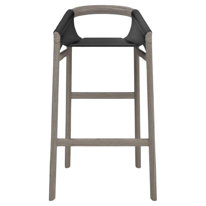 Dartagnan Tinto Grigio 1 Ash Bar Stool by Haymann Editions