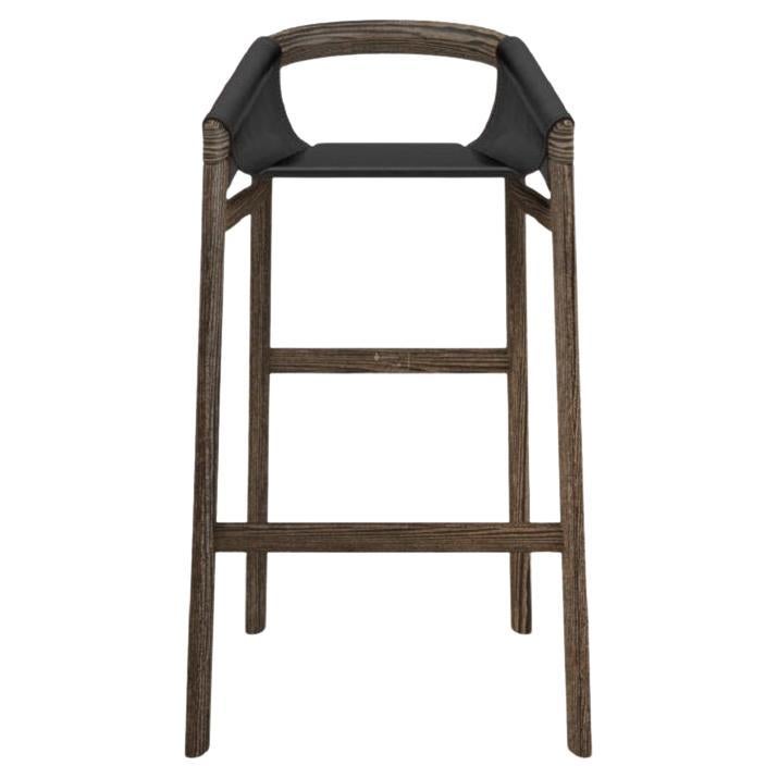Dartagnan Tinto Grigio 3 Ash Bar Stool by Haymann Editions