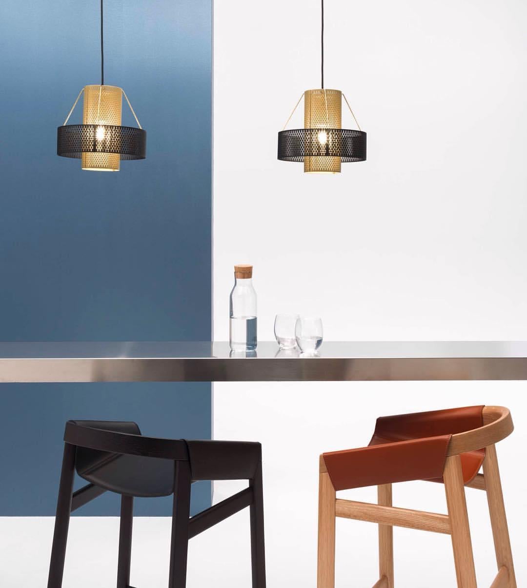 Autre Tabouret de bar Dartagnan Tinto Noce par Haymann Editions en vente