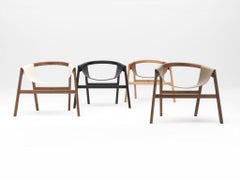 Dartagnan Walnut Armchair by Haymann Editions