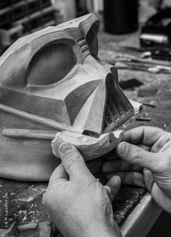 Darth Vader Luxury Porcelain Helmet Sculpture  Collectible Limited Edition