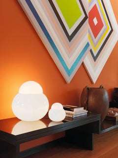 Daruma  Small Table Lamp designed by Sergio Asti in 1968 for Fontana Arte
