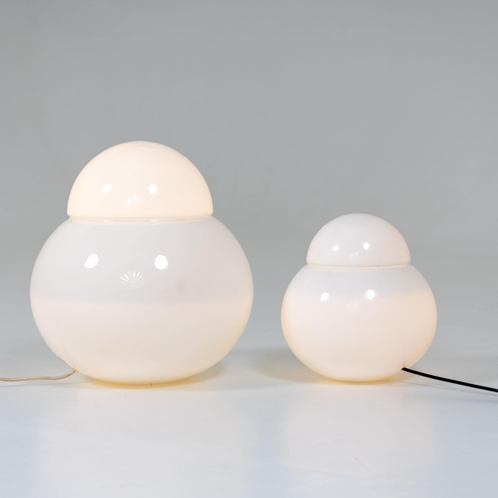 Italian ‘Daruma’ Table Lamps by Sergio Asti for Fontana Arte, Italy 1960s For Sale