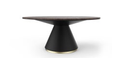 Darvaza Dining Table by Alma de Luce