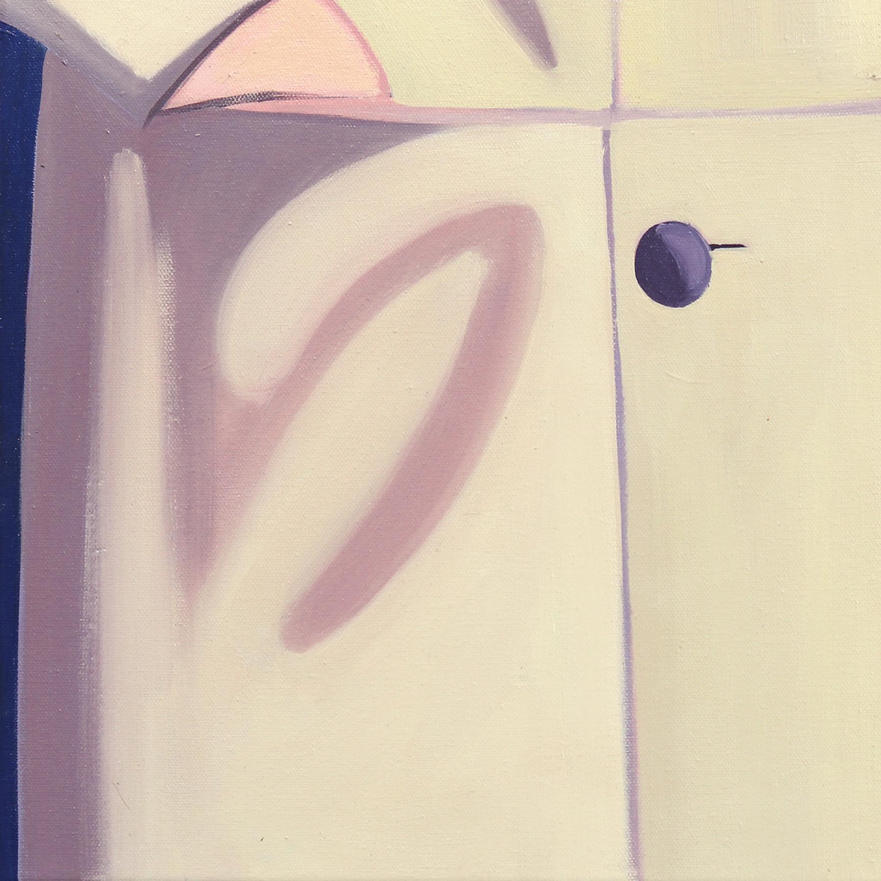 Ladies in Waiting - Original Moody Contemporary Abstract Figurative Fashion Art im Angebot 6