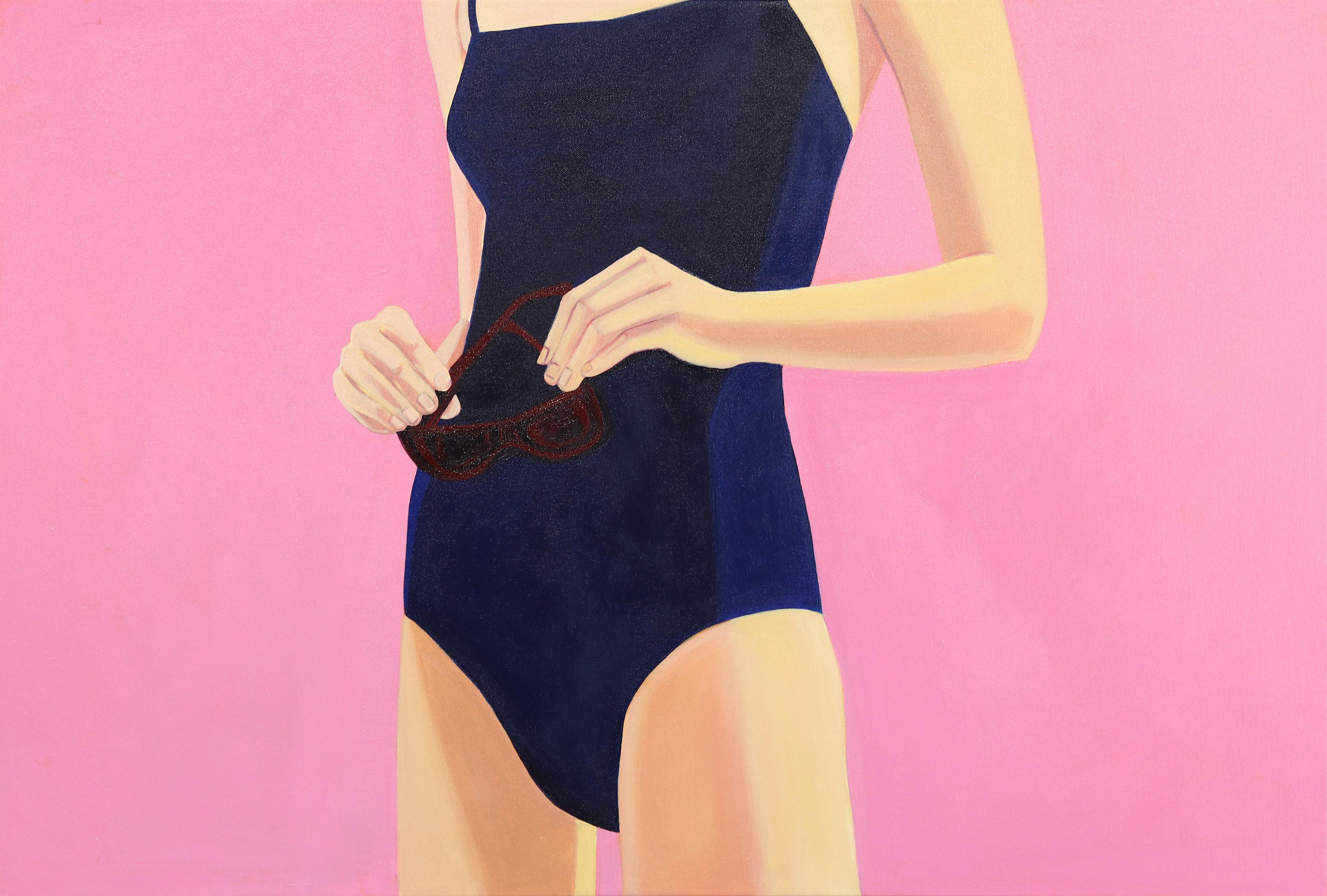 Woman with Sunglasses and Swimsuit - Art by Darwin Estacio Martinez