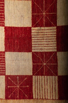 Darya antique wool rug from Pamir