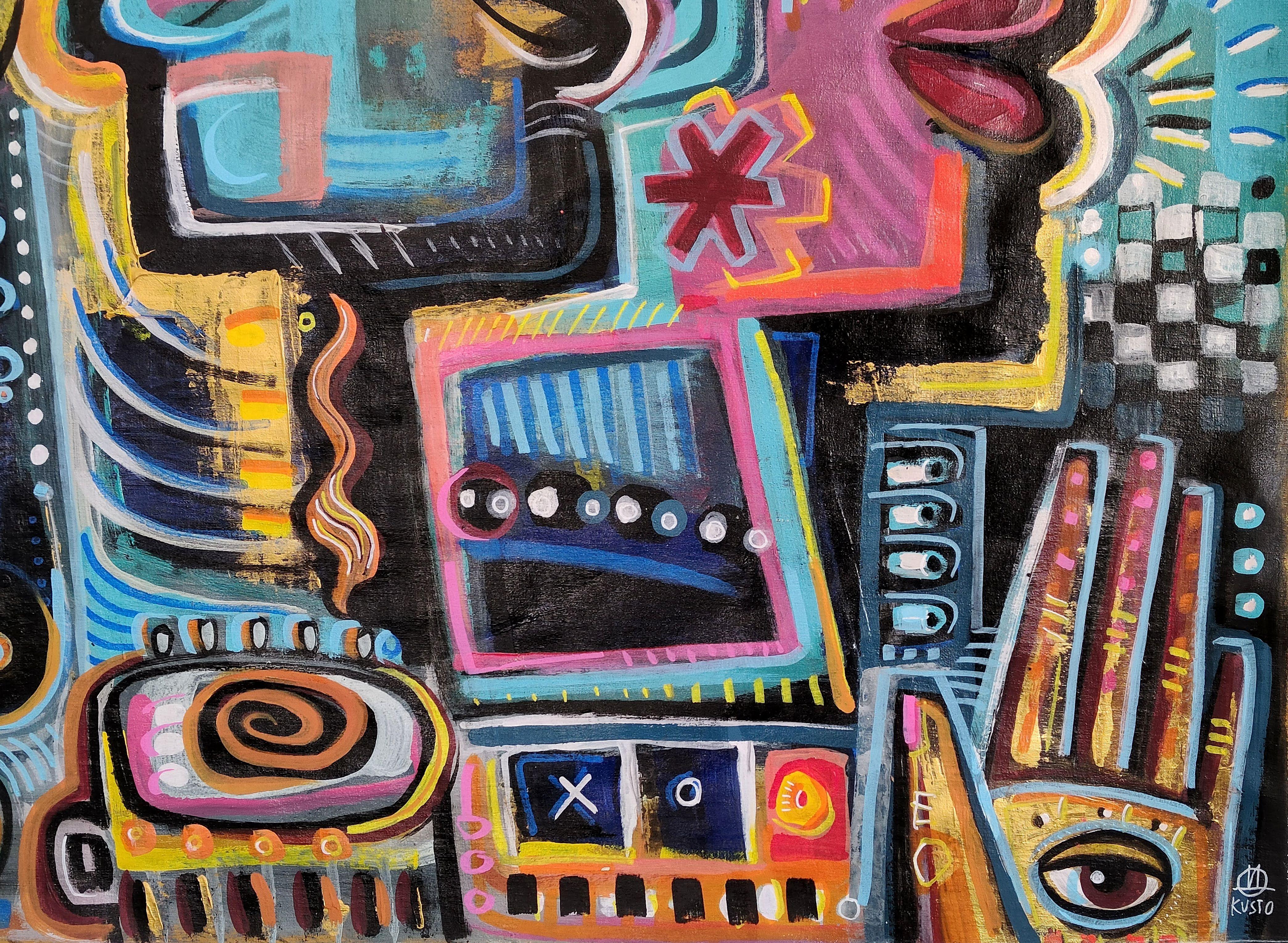 Opere originali di DARIA KUSTO
La realtà del flusso magico...
Acrilico su tela
Spedito dalla Spagna.
