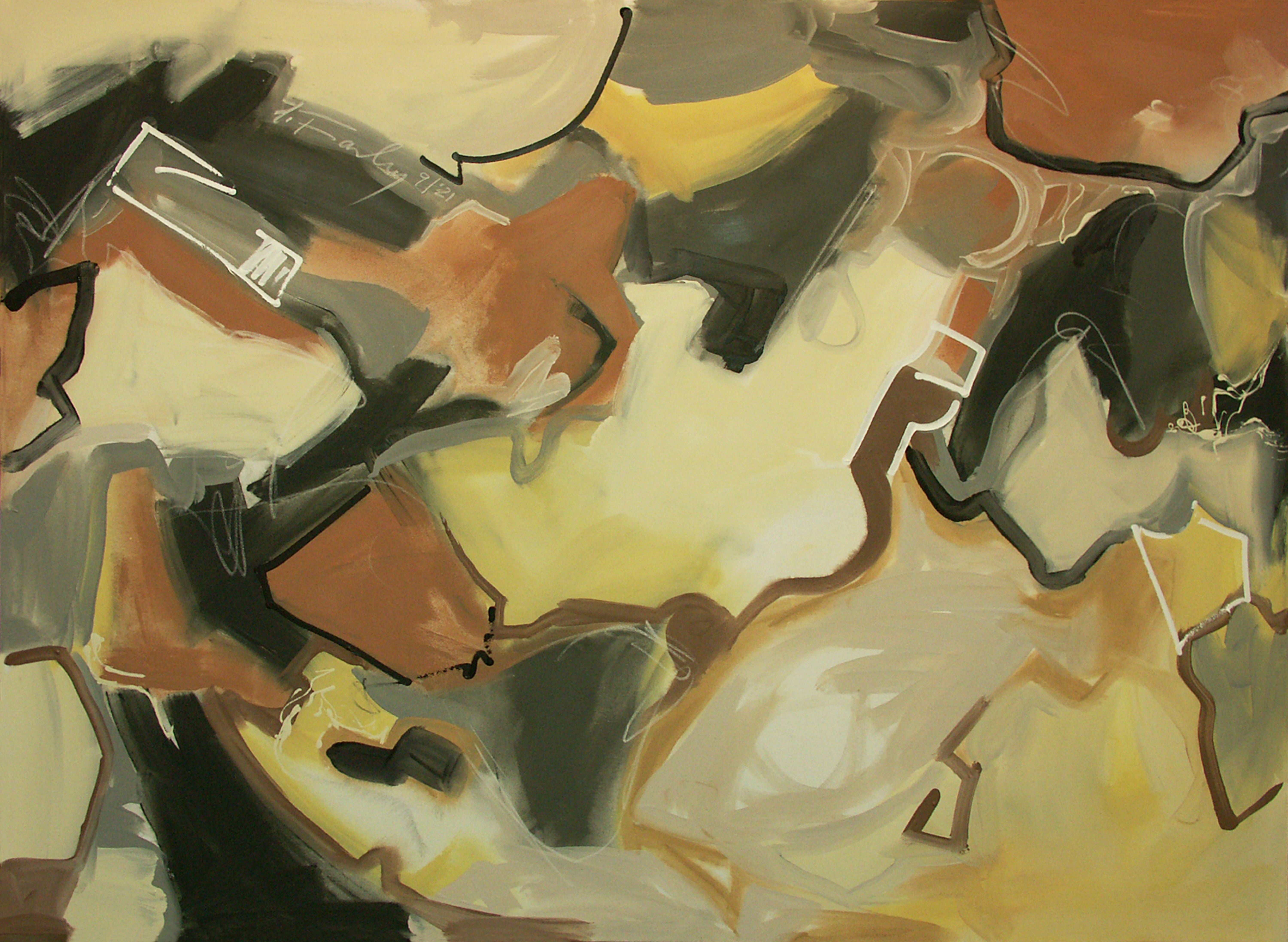 catalogo #: 955TKG3, Pittura, Acrilico su Tela - Painting di Daryl Farley