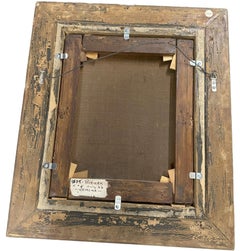 Das erste Lächeln" Oil Painting Giltwood Frame Johann Georg Meyer von Bremen