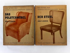 Das Möbel Als Gebrauchsgegenstand Band III+IV - Adolf G.Schneck - 1930s