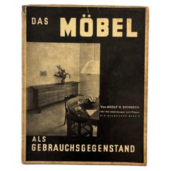 Das Möbel als Gebrauchsgegenstand by Adolf G. Schneck - 1930s