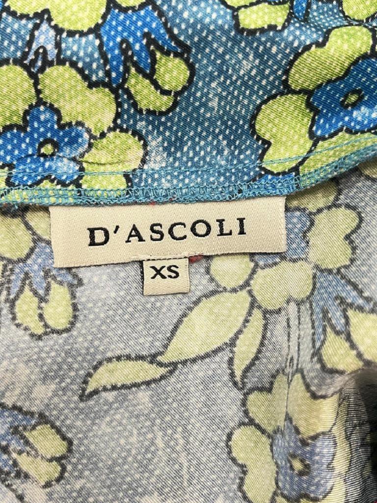 D'Ascoli Silk Kimino Dress For Sale 1