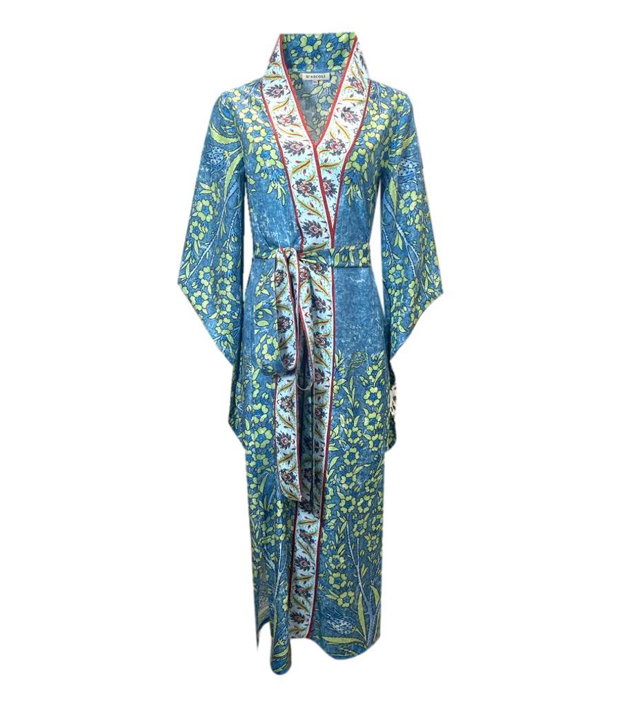 D'Ascoli Silk Kimino Dress For Sale