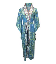Vintage D'Ascoli Silk Kimino Dress