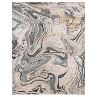 Brown Organic Shape Rug High Performance Fibers by Deanna Comellini ...