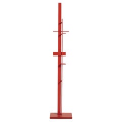 Dash Hanger, Handmade Metal, Sculptural Look in Red