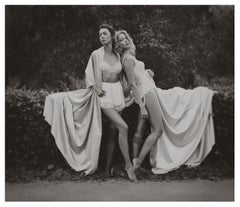 Dasha and Mari 'English Tea' Unframed Limited Edition Print