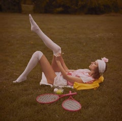 Dasha and Mari 'Rackets' Unframed Limited Edition Print