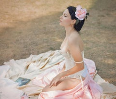 Dasha and Mari 'Rose Tea' Unframed Limited Edition Print