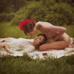 Dasha and Mari 'Royal Tea Kiss' Unframed Limited Edition Print