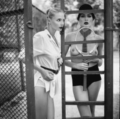 Dasha and Mari 'Tennis II' Unframed Limited Edition Print