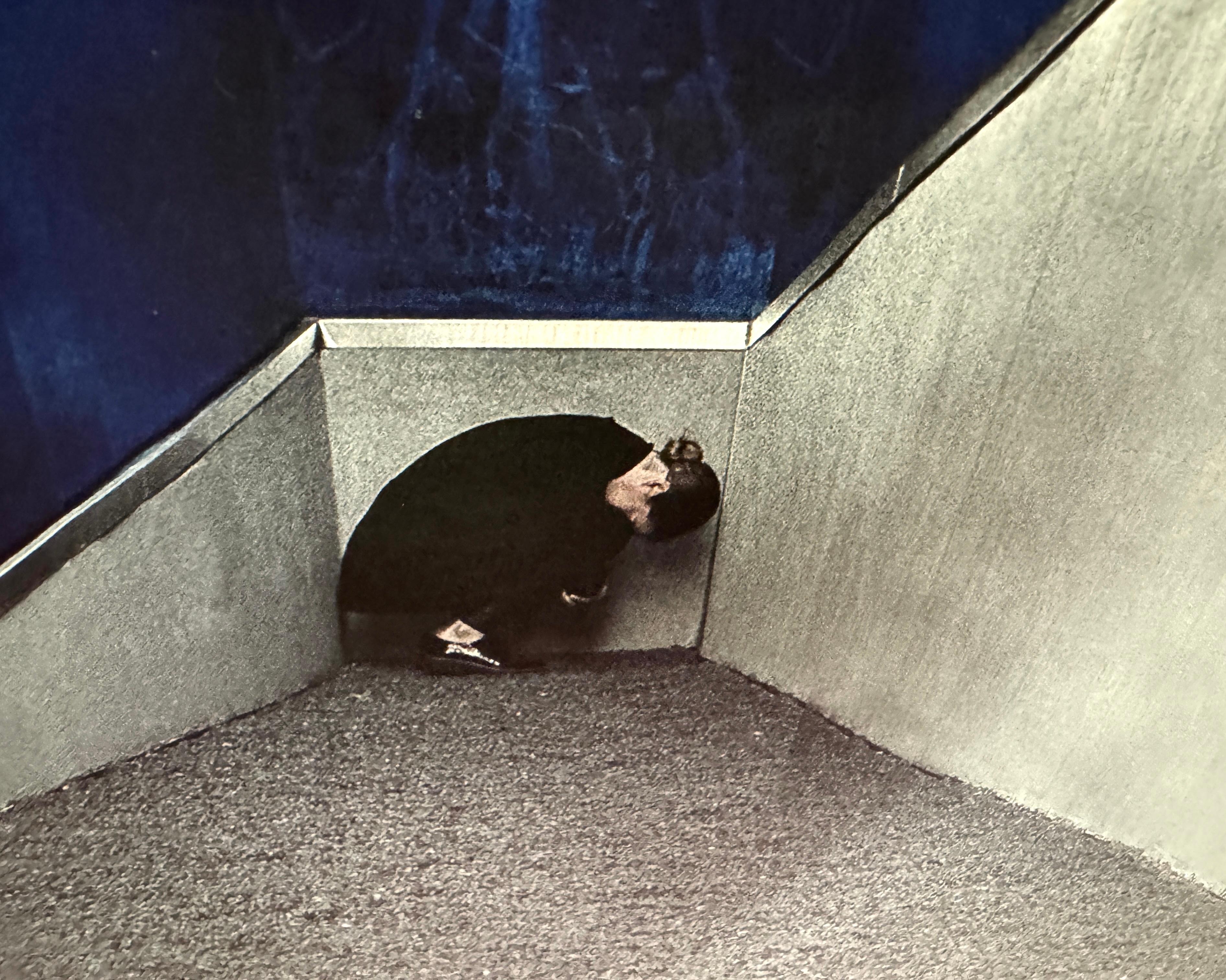 Limited Edition Photograph, Location-inspired, Surrealist, Architecture, Blue For Sale 2