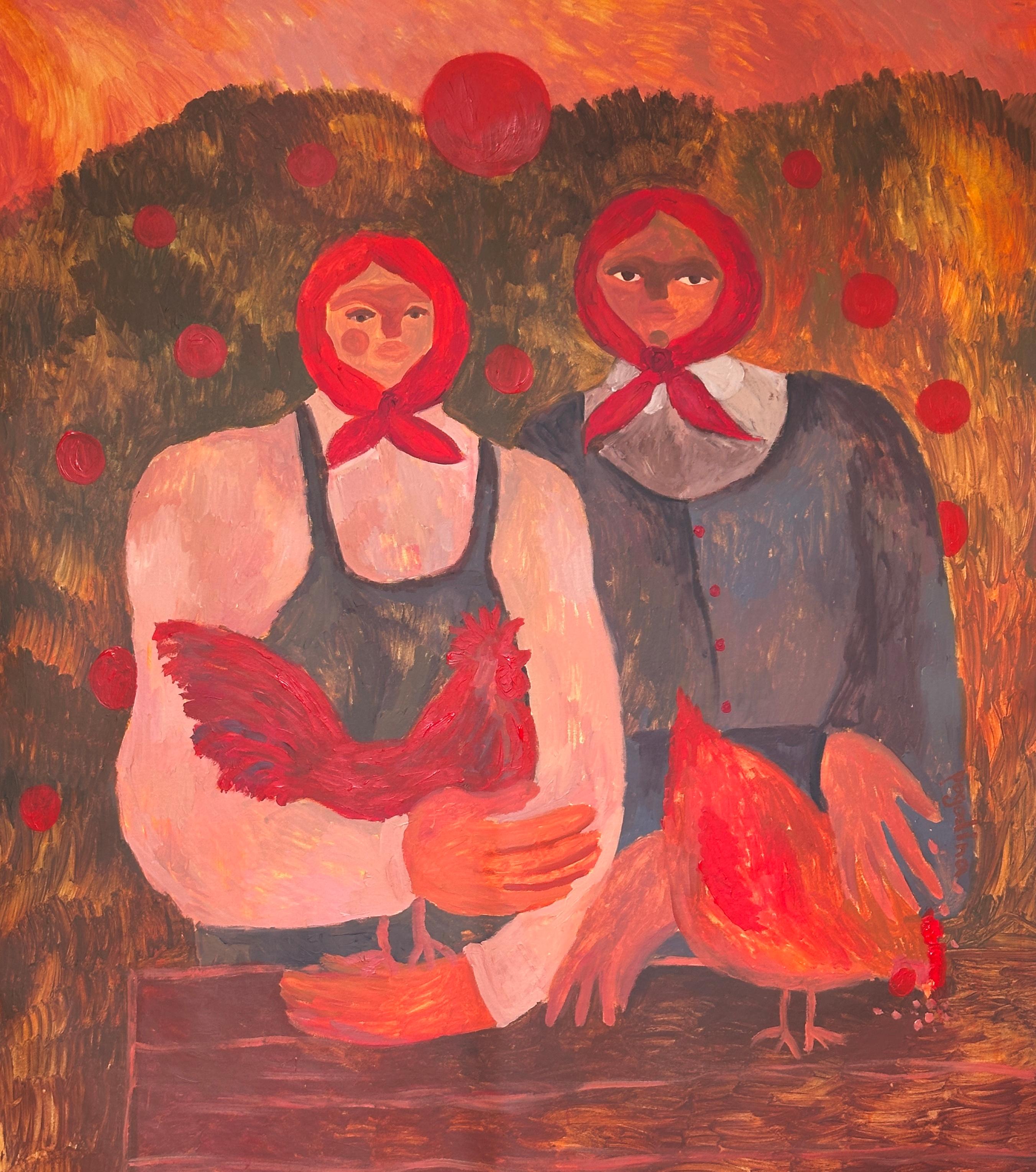 Interior Painting Dasha Pogodina - Des yeux sans âge