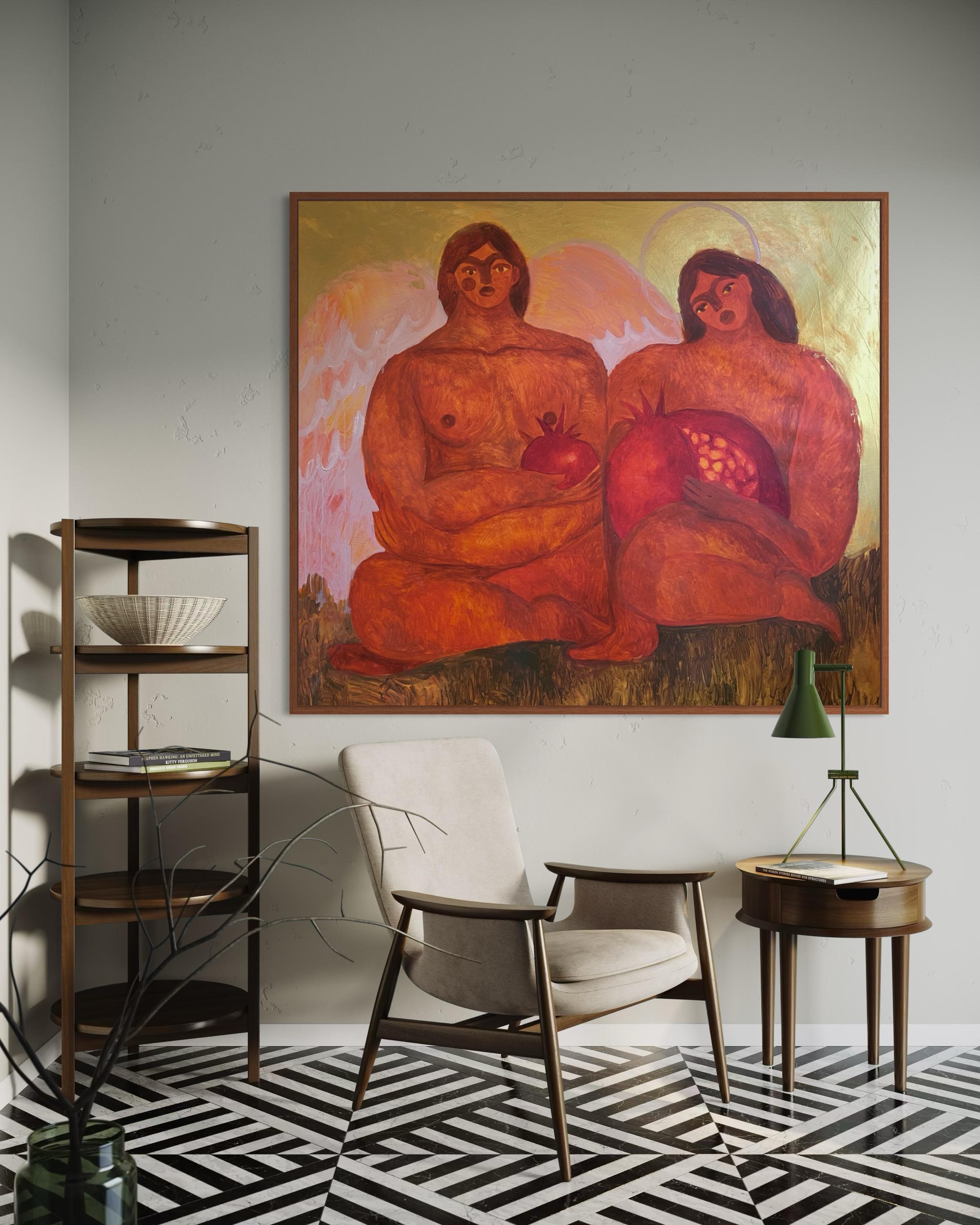Verkündigung – Painting von Dasha Pogodina
