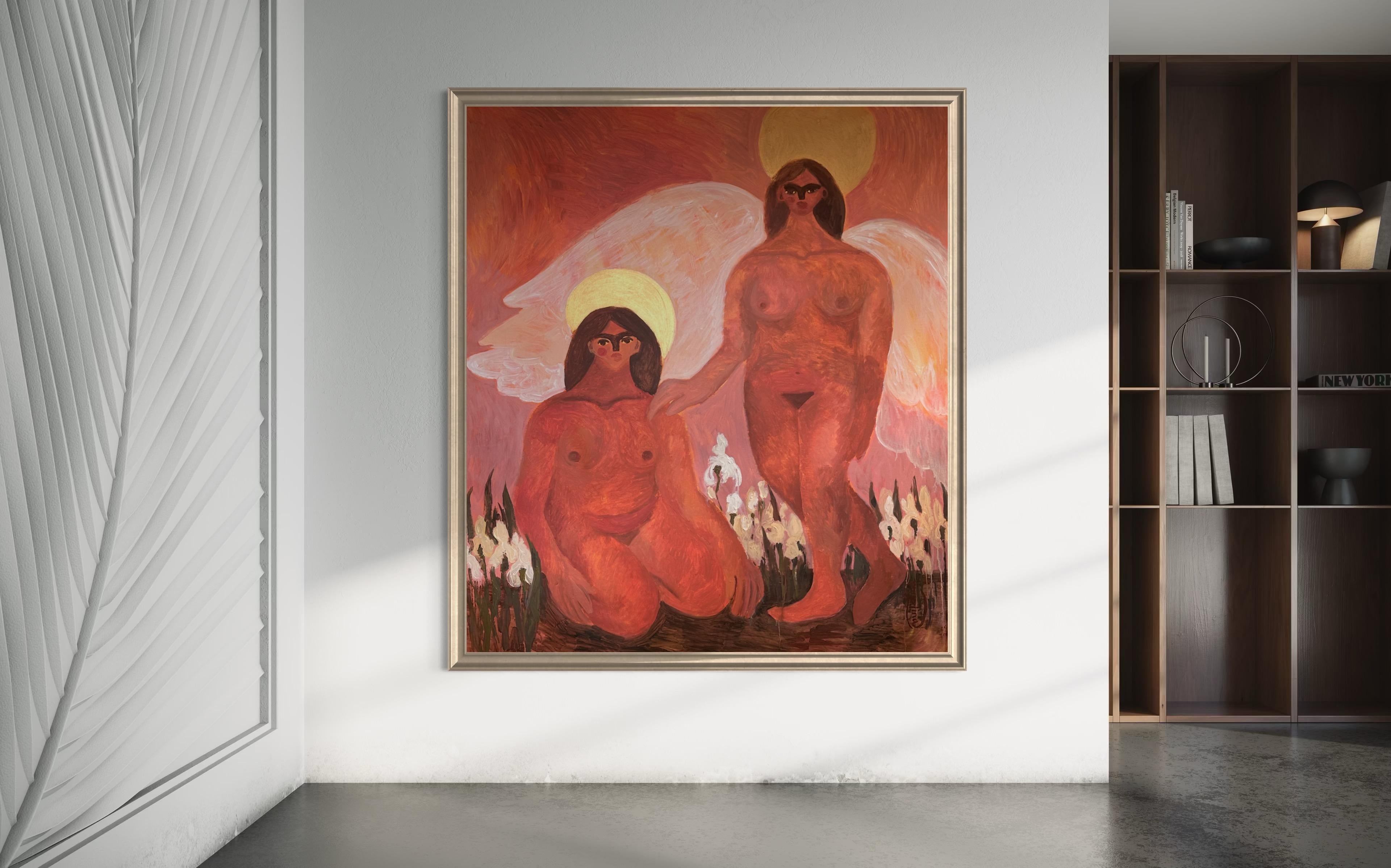 Verkündigung: Ich bin bei dir, mein Lieber – Painting von Dasha Pogodina